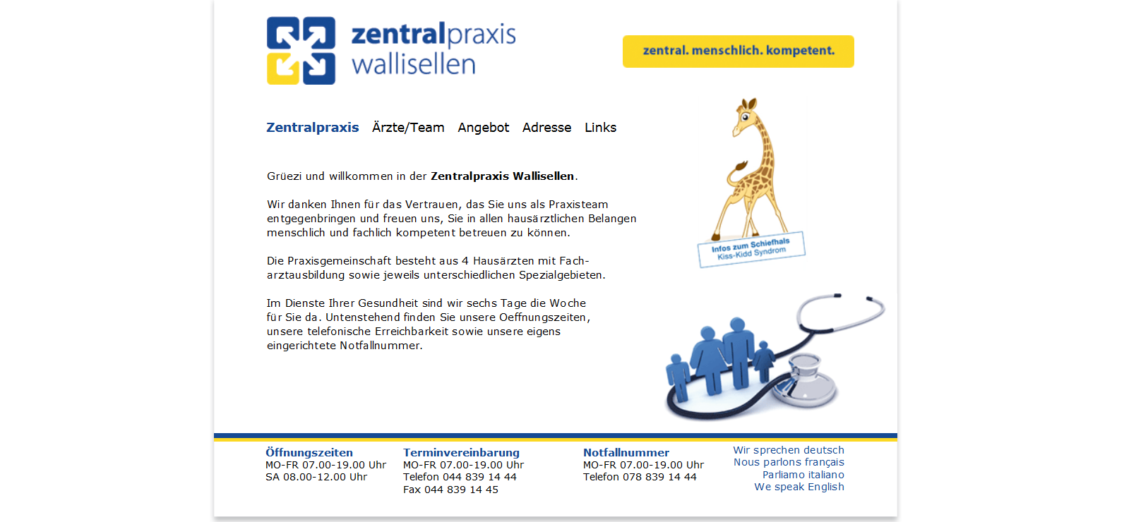 Zentralpraxis Wallisellen